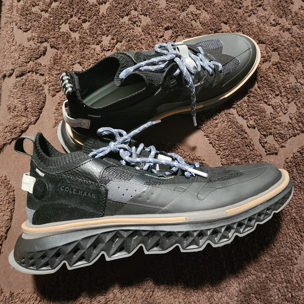 Cole Haan Black and Gray Sneakers with Sleek Design